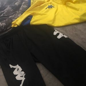 Kappa joggers and shirt